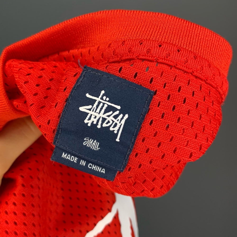๐งง Stussy Red Mesh Tee ๐งง - Picture 2 of 3